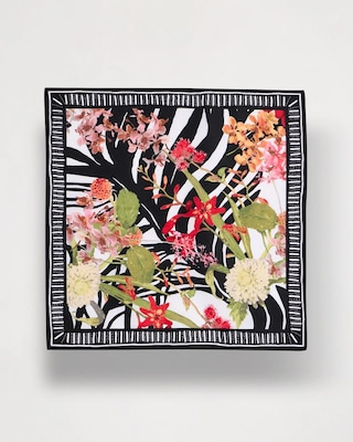 Tropical Square Scarf click to view larger image.