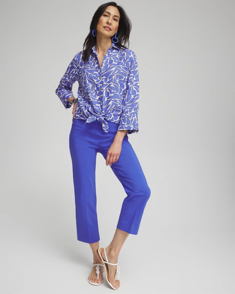 Juliet Straight Cropped Pants click to view larger image.