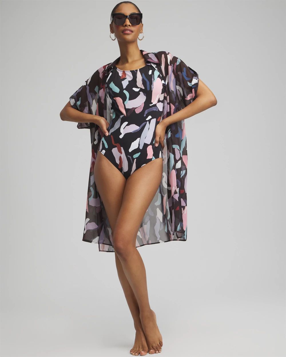 Gottex Rocky High Neck One Piece Swimsuit