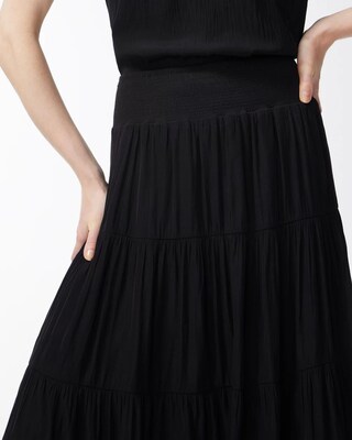 Tiered Maxi Skirt