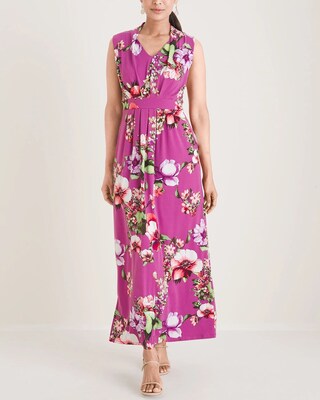 Paisley Print Maxi Dress