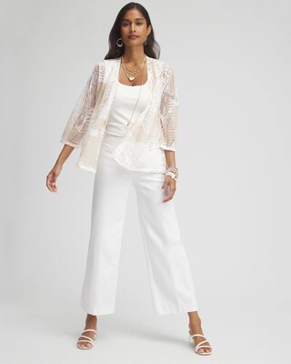 Palms Burnout Cardigan