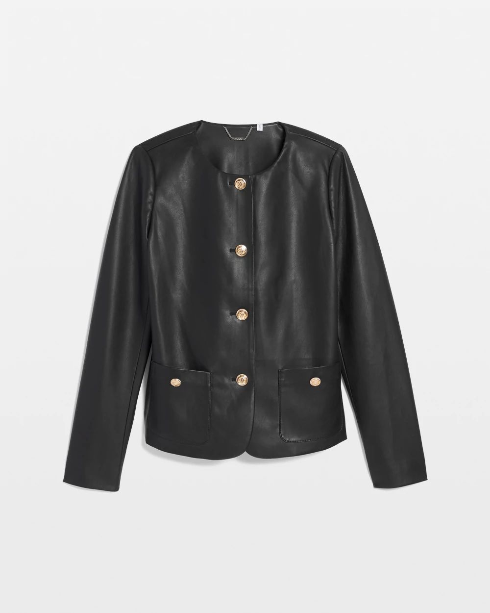 Faux Leather Jacket