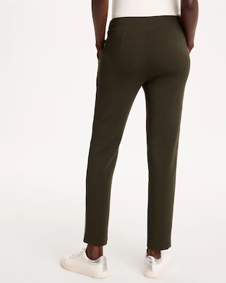 Zenergy® Caviar Bead Scuba Ankle Pants click to view larger image.