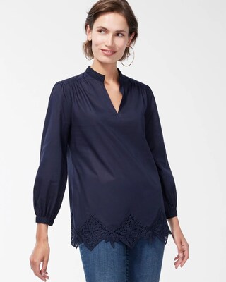Lace Trim Top