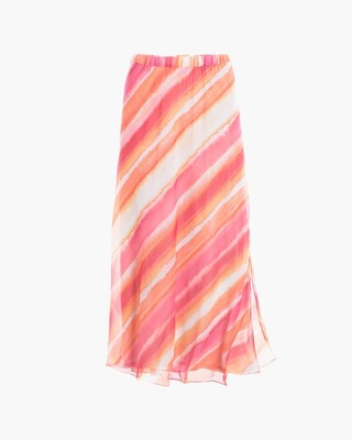 Sunset Stripe Maxi Skirt