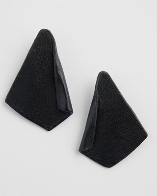Leather Drop Earrings