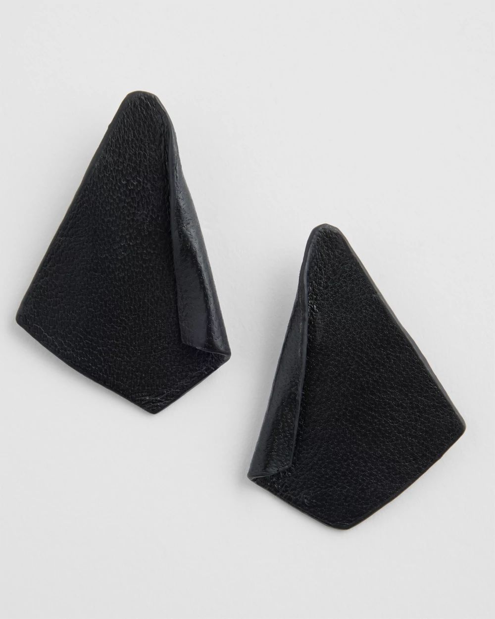 Leather Drop Earrings