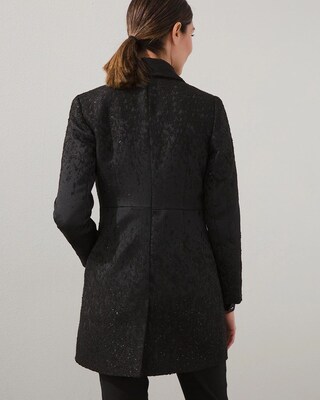 Shimmery Jacquard Topper
