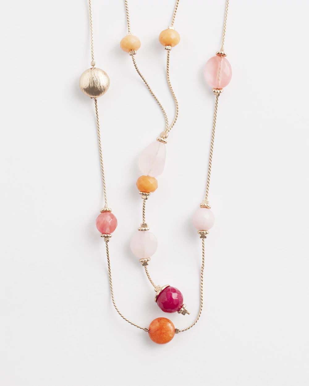 Natural Stone Convertible Necklace