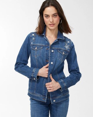 Stars and Stripes Denim Jacket