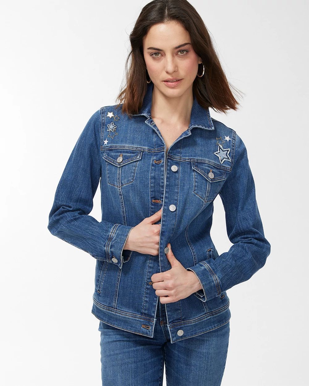 Stars and Stripes Denim Jacket