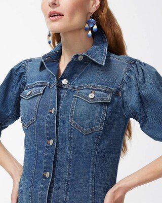 Short Sleeve Denim Jacket