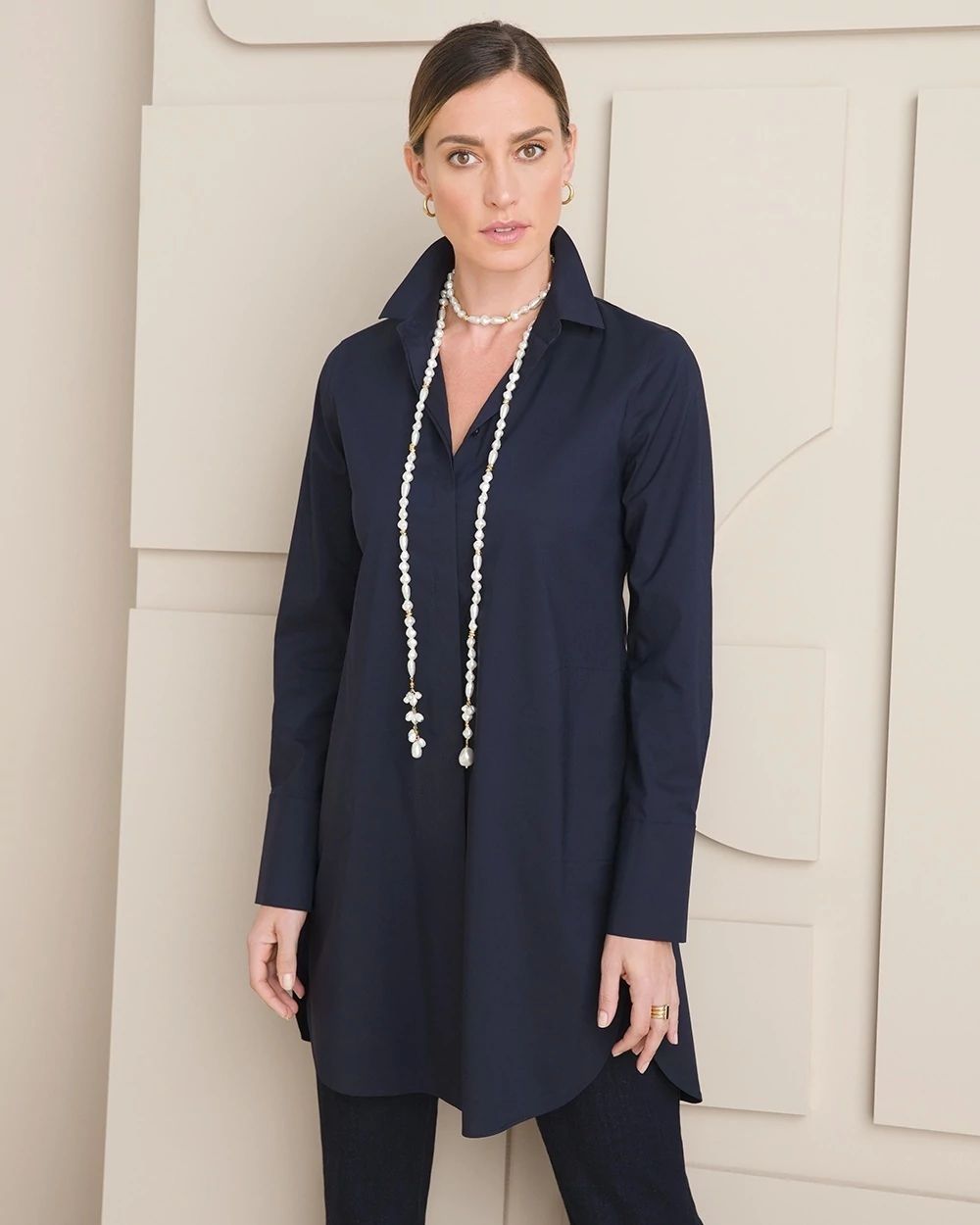 No-Iron Pocket Tunic