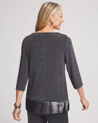 Travelers™ Sequin Trim Tunic click to view larger image.