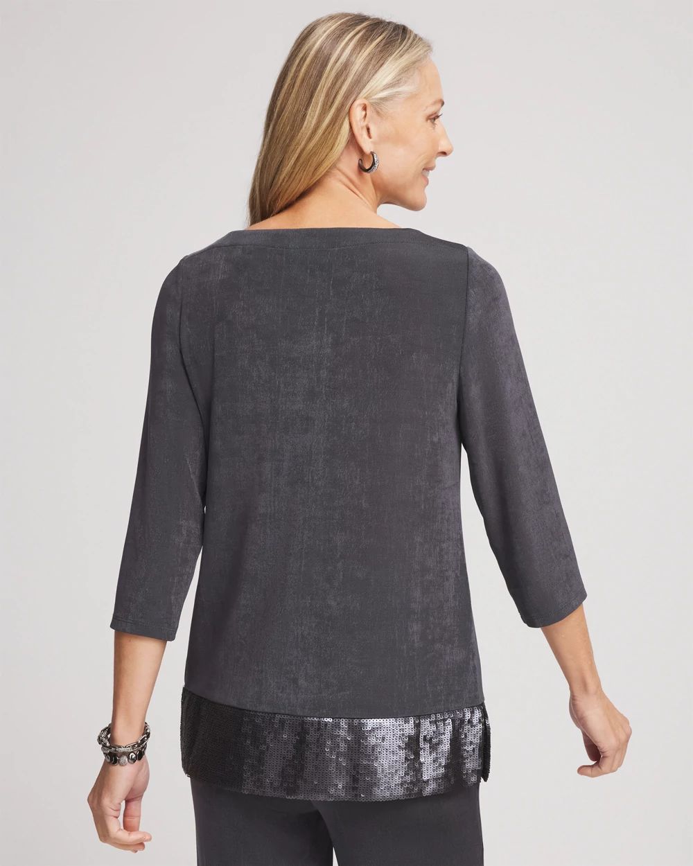 Travelers™ Sequin Trim Tunic