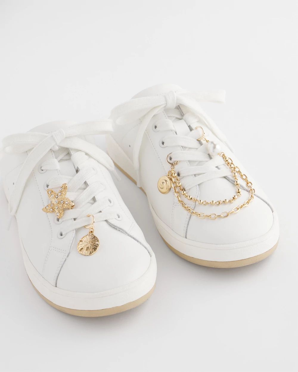 Golden Sea Shoe Charm Set