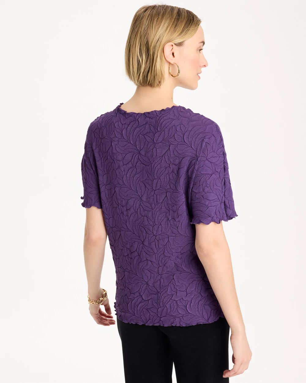 Travelers™ Embossed Pullover Top