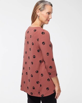Zenergy French Terry Print Tunic