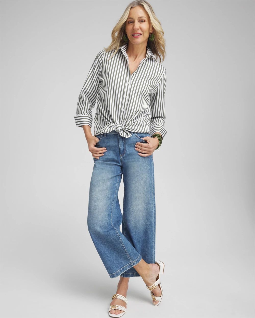 No Iron™ Stretch Stripe Shirt