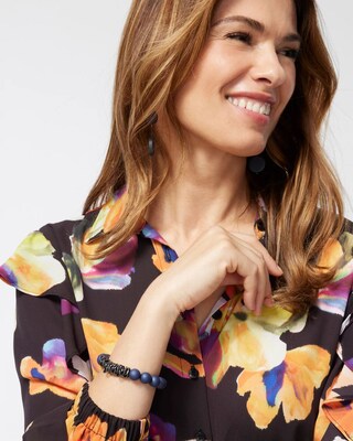 Hemetite Hero Stretch Bracelet
