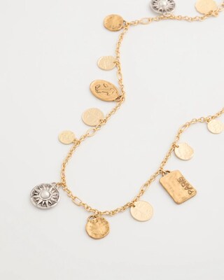 Travel The World Charm Necklace click to view larger image.