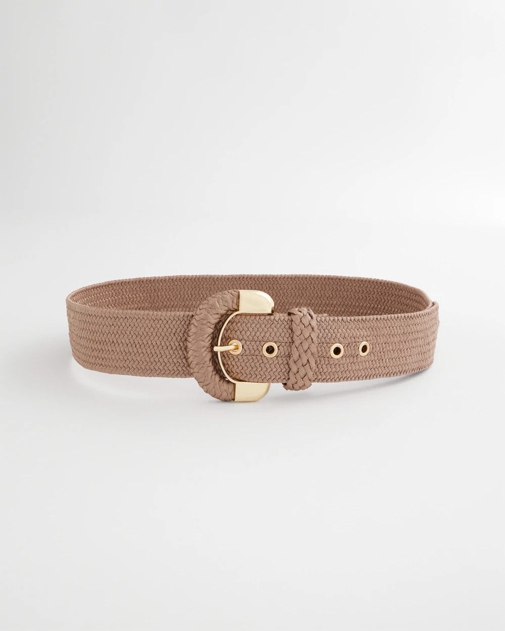 Satin Stretch Metal Belt