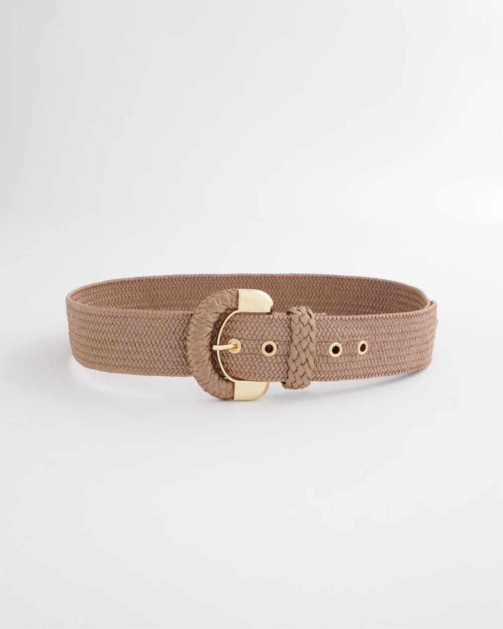 Satin Stretch Metal Belt