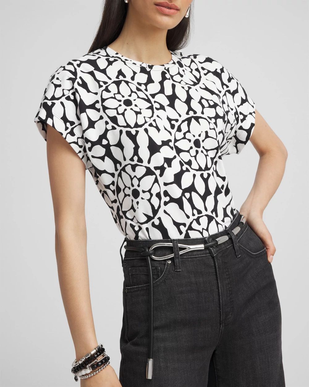 Faux Leather Tie Belt