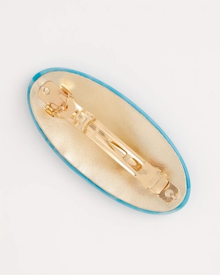Ocean Oval Hair Clip click to view larger image.
