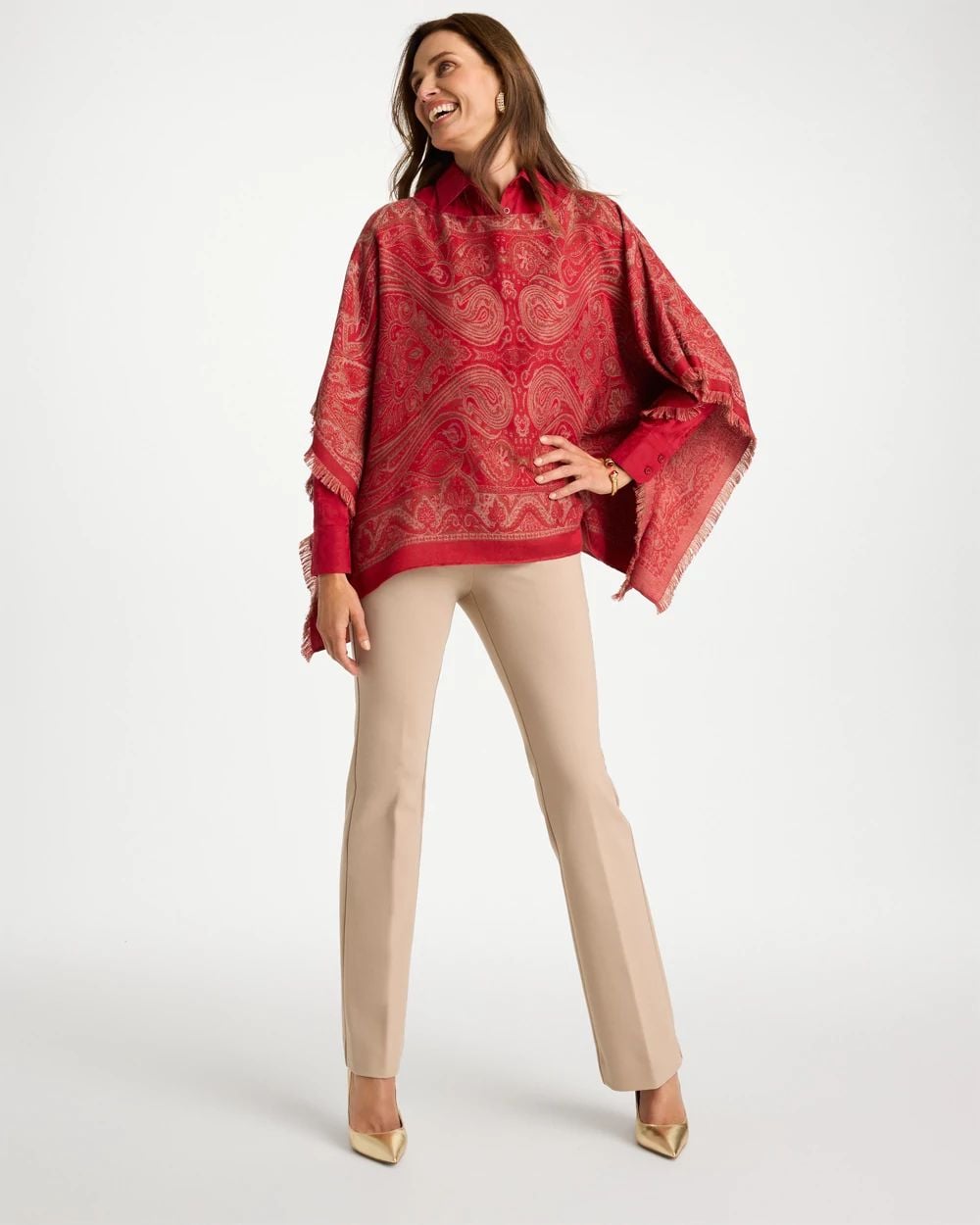 Emme Slim Bootcut Ponte Pants