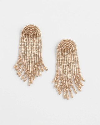 Neutral Fringe Earrings