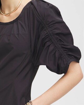 Black Label™ Ruched Sleeve Dress