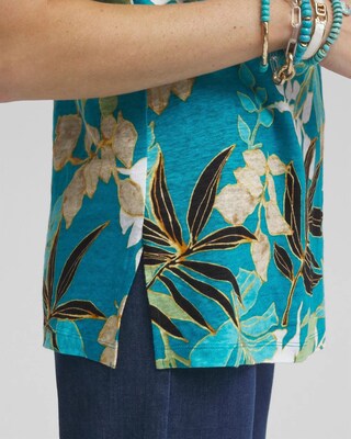 Palms Linen Tunic click to view larger image.