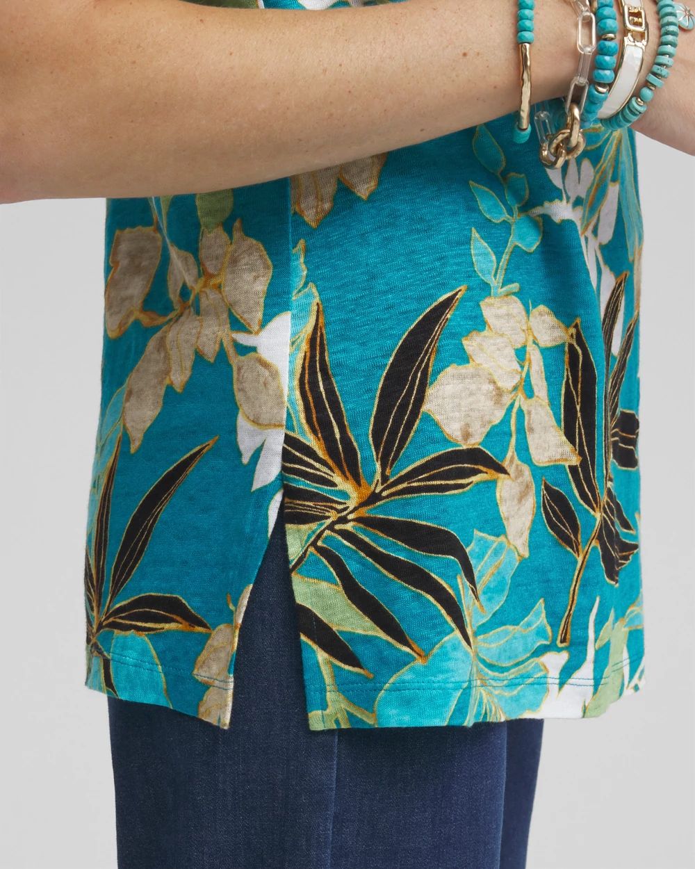 Palms Linen Tunic