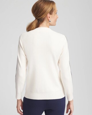 Zenergy® Luxe Cashmere-Blend Funnelneck Sweater click to view larger image.