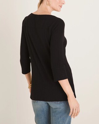 Dobby Rib Knit Top