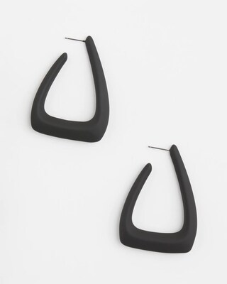 No Droop™ Black Coated Hoops