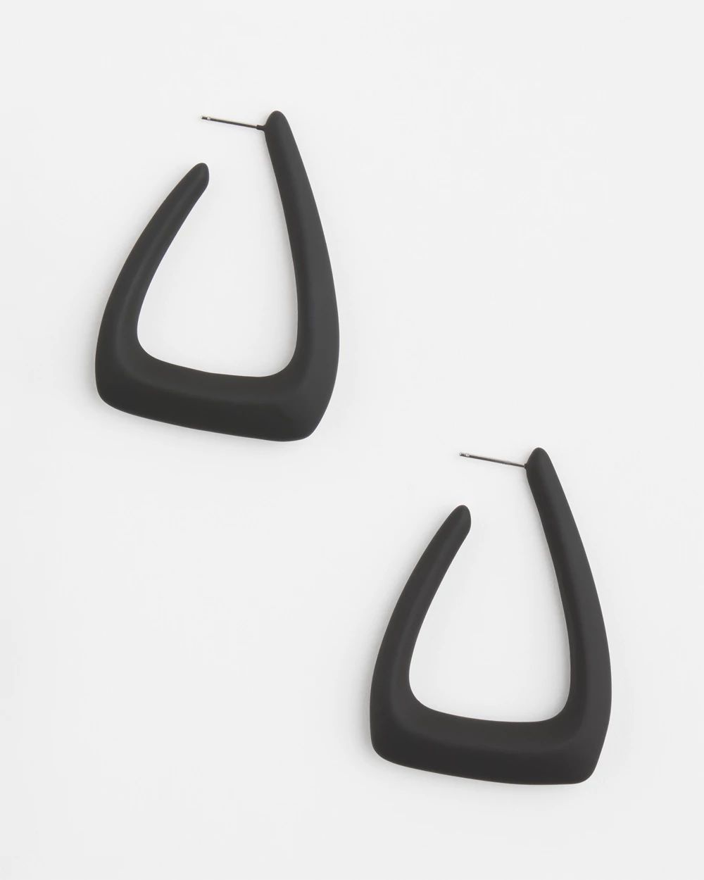 No Droop™ Black Coated Hoops
