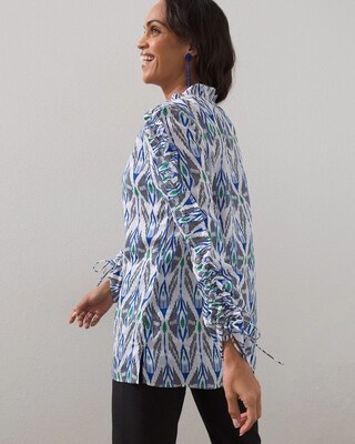 40th Anniversary Ikat Print Shirt