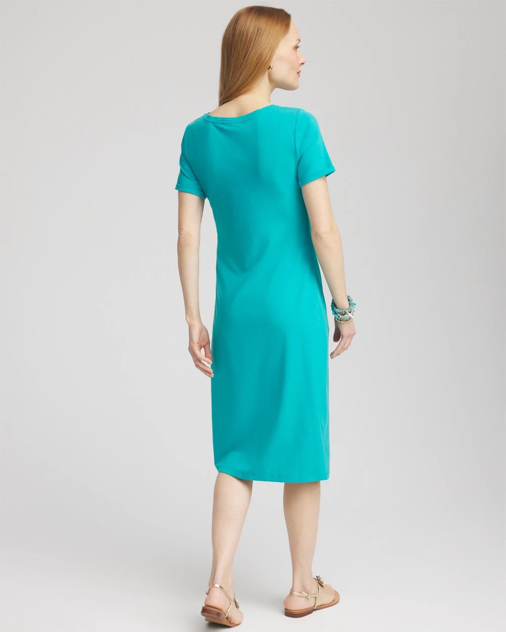 Twist Tie-Front Dress