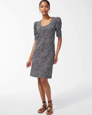 Zenergy French Terry Print Dress