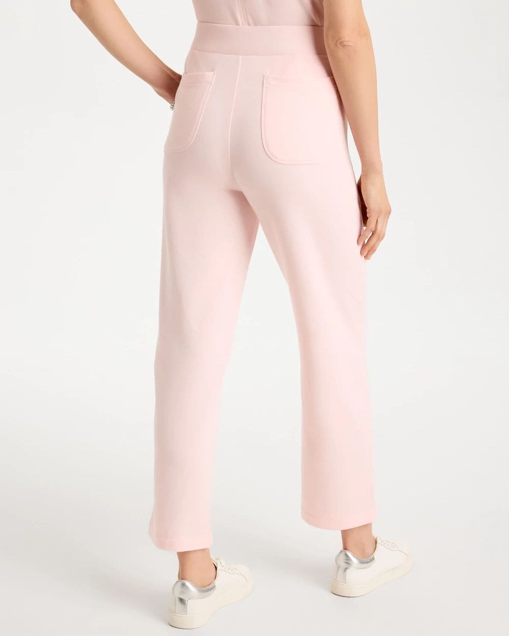 Zenergy® French Terry Cropped Pants click to view larger image.