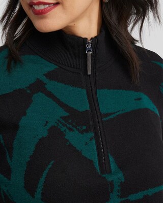 Zenergy Luxe Cashmere Blend Mock Neck Sweater
