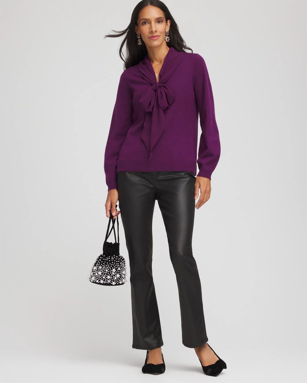 Ella Bow-Detailed Sweater
