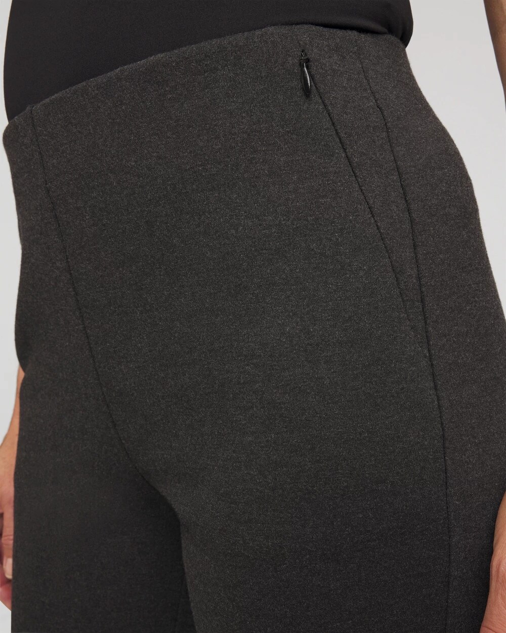 Petite Juliet Wide Full-Length Ponte Pants