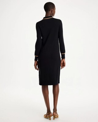 Whipstitch Knit Sweater Dress click to view larger image.