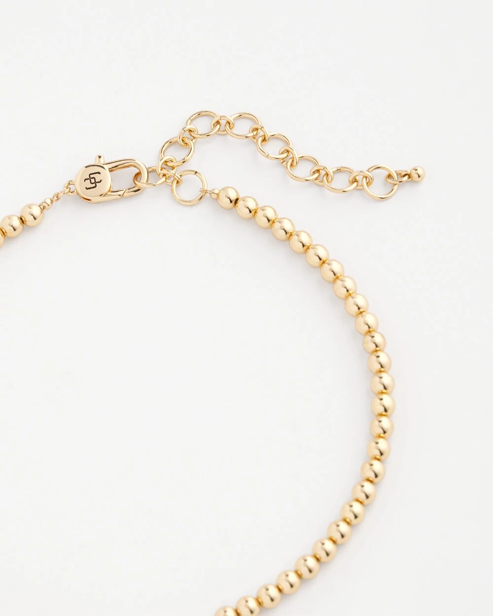 Golden Beaded Necklace