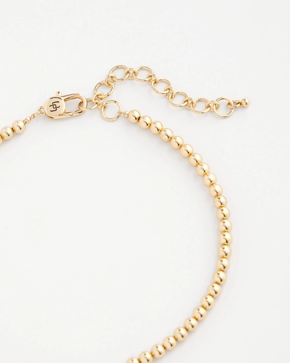 Golden Beaded Necklace