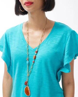 Long Pendant Necklace